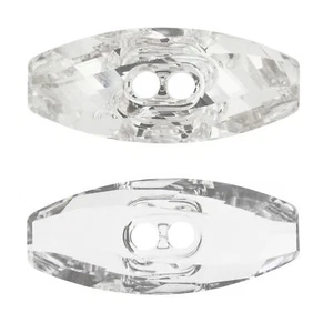 Superior PRIMERO 3024 Dufflecoat Crystal Buttons * Many Sizes & Colors - Picture 1 of 4