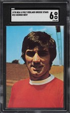 1970 Bea & Poly Verlags Grosse Stars - George Best #22 - SGC 6 - Soccer Card