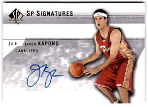 2003-04 SP Authentic SP Signatures #JO-A JASON KAPONO  Auto Cavaliers 