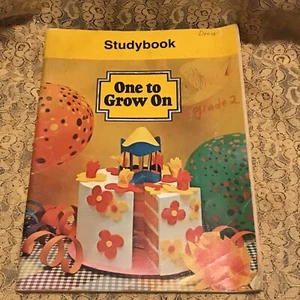 One To Grow On Study Book 1976 - Foto 1 di 10