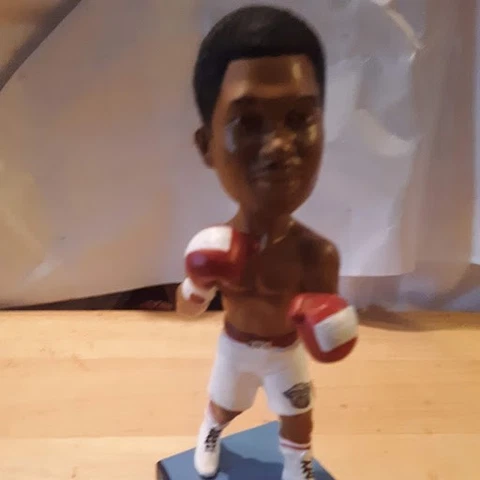 New Official Iron Pigs Larry Holmes Bobblehead W/Ticket Cover