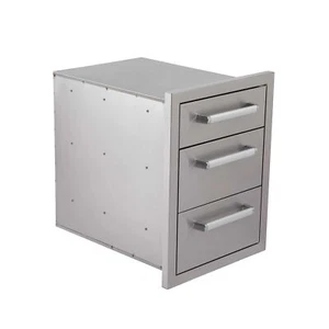Schublade Outdoor Küche Bequem Modul Edelstahl Gasgrill Grill Außenküche BBQ - Bild 1 von 4