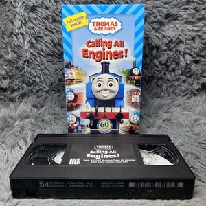 Thomas & Friends - Calling All Engines VHS Tape 2005 Thomas The Train Rare Video - Picture 1 of 8