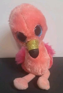 Juguete de peluche Gilda The Flamingo TY Beanie Boos bebés 9" - Imagen 1 de 5