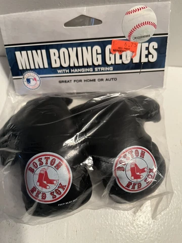 boston red sox Hanging mini boxing gloves for rear view mirror Cover