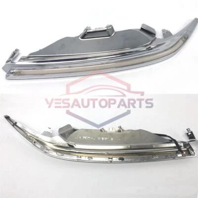 LED DRL Daytime Running Fog Light Lamps Fit For Toyota Camry 2015-2017 - Image 1 of 4