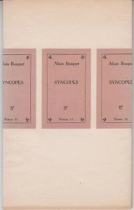 Alain BOSQUET, Syncopes, dessins par André MASSON (1951) 1/150 sur Alfamarais. - Picture 1 of 5
