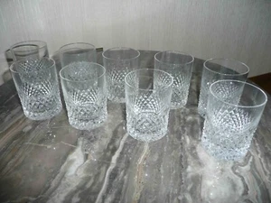 Barthmann Diamant Kristall - Whiskeyglas 9 Stück - Bild 1 von 2