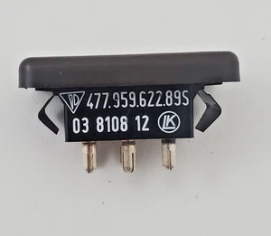 oem used Window Switch Brown Porsche 944 47795962289S 82 83 84 85 47795962289? - Bild 1 von 5