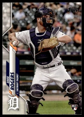 2020 Topps Series 1 #147 Jake Rogers RC   Detroit Tigers - Image 1 of 2
