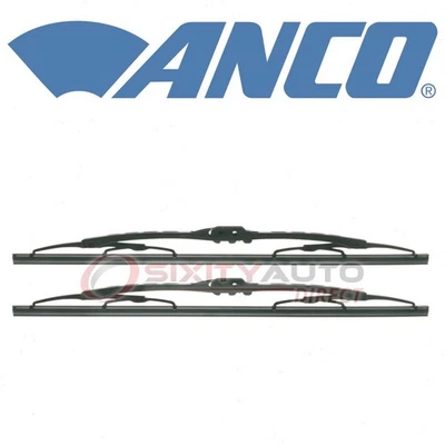 2 pc ANCO Front Wiper Blade for 1968-1973 Mercedes-Benz 280SEL - Windshield gj Foto 1 de 4