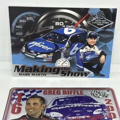 2004 Press Pass Collectors Series Making the Show Mark Martin #MS 26 V2 - Image 1 of 4