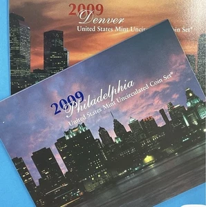 2009 P & D US Mint Set Uncirculated 36 Coins OGP - Picture 1 of 3