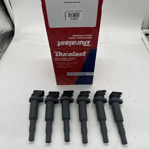 6 Pack 2004-2007 Honda Accord Ignition Coil Igniter Pack Duralast C1641-6 - Picture 1 of 3