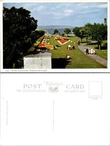 VTG Postcard - Ireland - THE PARK, DUNLAOGHAIRE, (showing HOWTH HEAD) - - Picture 1 of 1