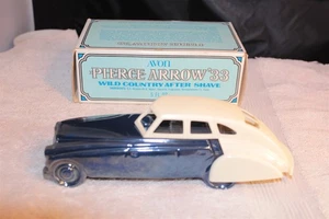 AVON DECANTER PIERCE ARROW '33 WILD COUNTRY AFTER SHAVE 5 OUNCE FILLED WITH BOX - Picture 1 of 2