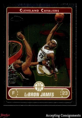 2006-07 Topps Chrome #67 LeBron James CAVALIERS - Image 1 of 2