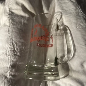 Rosie O’Grady’s Warehouse Glass Drink Stein Mug 6.5” X 3” - Picture 1 of 8