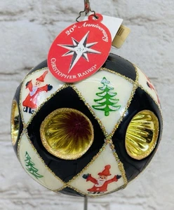 Rare Christopher Radko Diamonds Deluxe Reflector Ornament 20th Anniversary 2004 - Bild 1 von 17