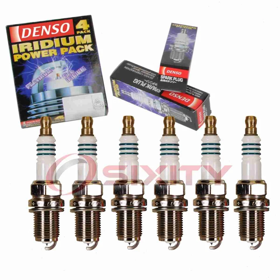 6 bujías de encendido Denso Iridium para Audi Q7 2011-2017 3,0 L V6 pf Foto 1 de 4