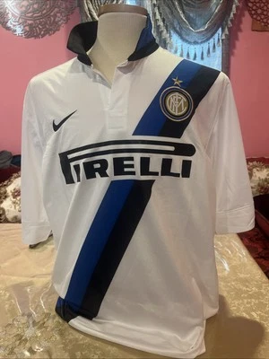 Nova Camiseta Oficial Nike Inter Milan 11/12 Away 419986-105 Masculina Tamanho (XL) - Imagem 1 de 4