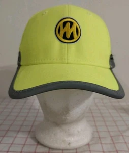 Max Hi Viz Sicherheitskappe Mütze im Besitz von Mitarbeitern grün verstellbar bestickt fluoreszierend - Bild 1 von 6