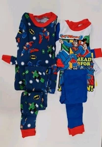 Super Friends Pajama's - DC Hanna-Barbera - Superman, Wonder Woman, Black Vulcan - Picture 1 of 6