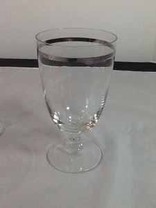 Fostoria Reflection Eistee 5 7/8" hoher Glasstiel - Bild 1 von 3