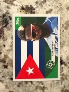 2023 Topps World Baseball Classic Global Flag Nation Card Luis Robert #F-17 - Bild 1 von 1