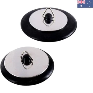 Compact & Versatile 60mm & 75mm Bath Plug Set - Ideal for Kitchen and Bathtub - Picture 1 of 2