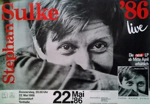 Stephan Sulke: Live (1986) | Konzertposter Tourplakat A1 - Bild 1 von 1