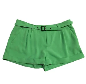 Joie pantaloncino verde menta donna tg 6 elegante casual zip polsini con cintura - Foto 1 di 12