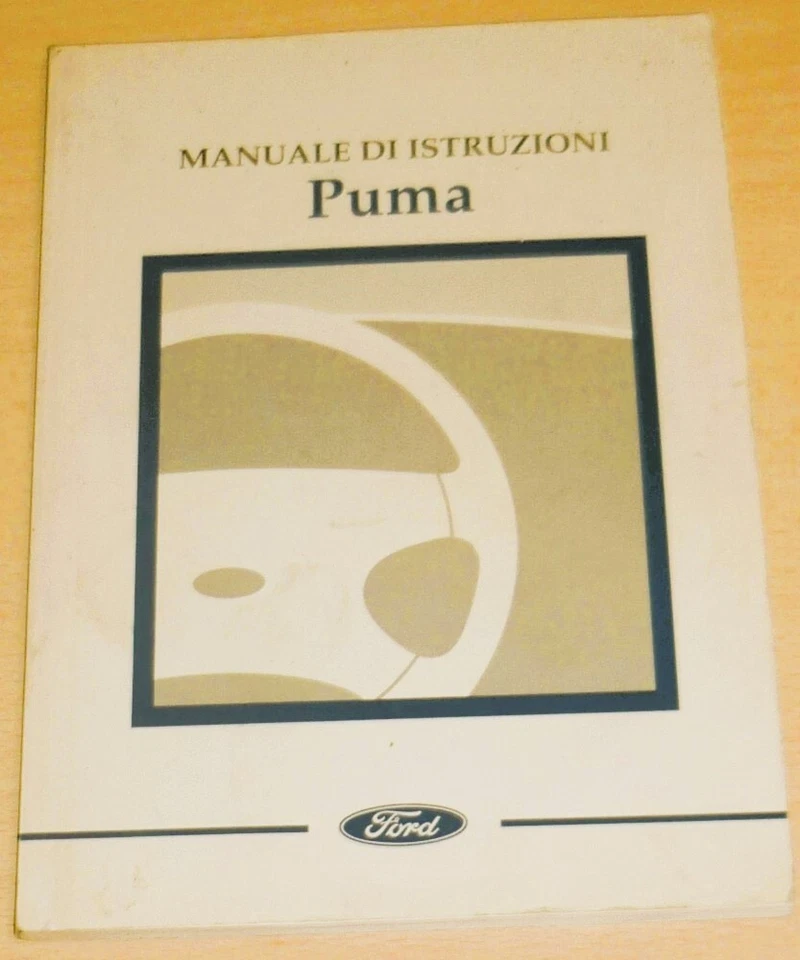 uso manutenzione Ford Puma,libretto istruzioni Ford PUMA anno 1997 - Immagine 1 di 1