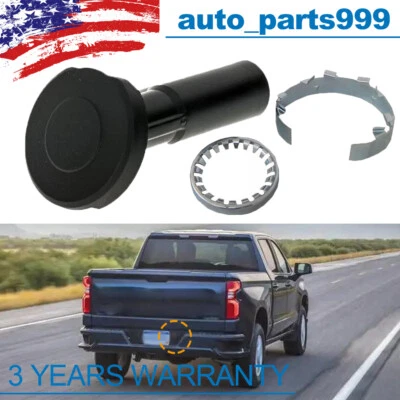 Spare Tire Carrier Lock Cover For 2014-2018 Chevrolet Silverado GMC 22979267 - Image 1 of 4