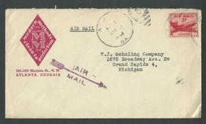 1948 Atlanta Ga Modern Method Cleaning Co - Picture 1 of 1