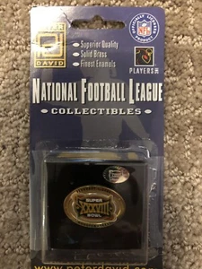2004 Super Bowl XXXVIII Lapel Pin by Peter David - Houston, Tx. - Original Wrap - Picture 1 of 2