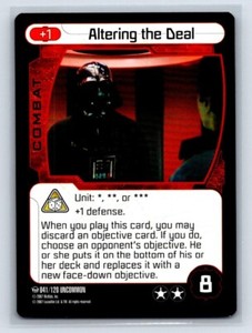 DARTH VADER 2008 Star Wars WizKids Pocketmodel TCG CCG #41 C2