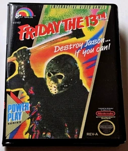 Friday The 13th NUR HÜLLE Nintendo NES Box ALLE 4+ 20% RABATT A+ QUALITÄT - Bild 1 von 5