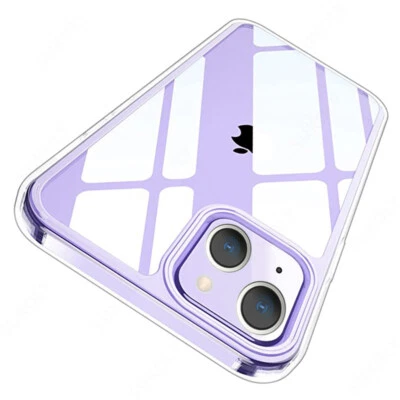 Case For iPhone 17 16 15 14 13 Pro Max Mini 12 11XR Ultra-thin Clear TPU Cover - Image 1 of 4