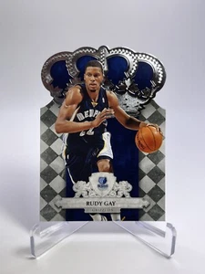 Rudy Gay Memphis Grizzlies 2009-10 Panini Crown Royale Basketball Die Cut #27 - Bild 1 von 2