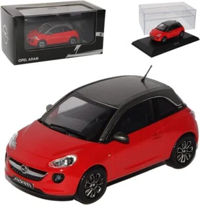 OPEL ADAM 2018 FIRE RED LIGHT GREY ISCALE OC10928 1/43 METAL BICOLOR - Picture 1 of 4