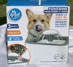 Paw Perfect Pet Water Fountain - Automatic Watering Fountain for Dogs and Cats - Picture 1 of 2