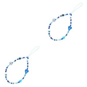 2 PCS Mobile Phone Straps Chain for Hanging Wrist Practical Lanyard - Zdjęcie 1 z 12