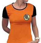 T-Shirt Frauen DRAGON BALL - Tshirt Kame Symbol woman SS orange NEW