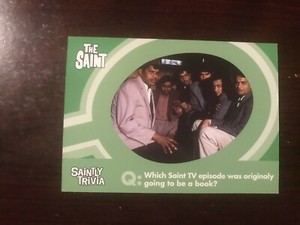 2003 Cards Inc. The Very Best of the Saint #90 - Which Saint TV Episode Was 