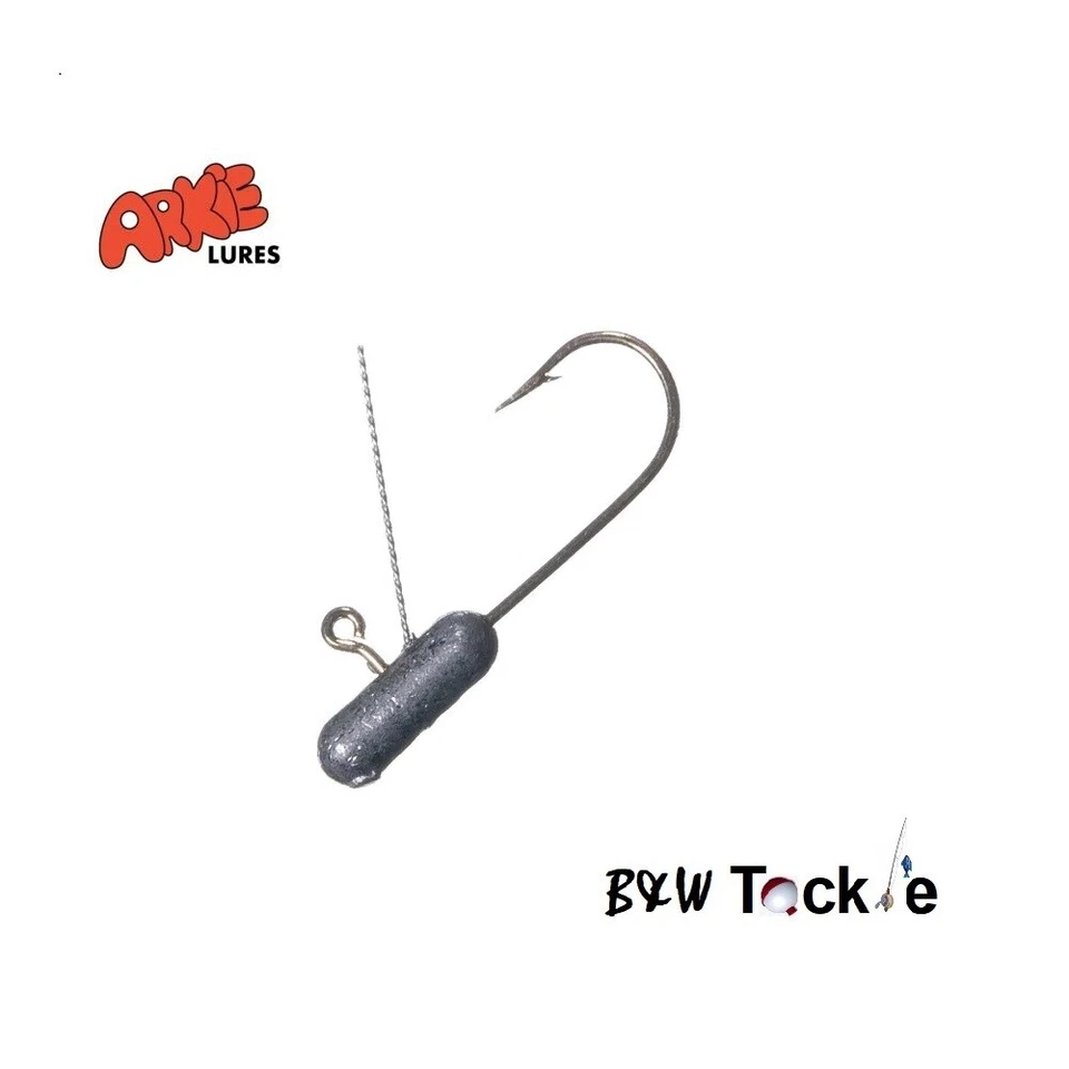 Arkie Weedless трубка вставить крюк джиг голова выбрать размер ~ Бесплатная доставка (2 упаковки = 20 джигов) - Изображение 1 из 1