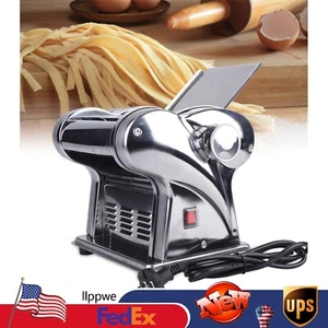 Commercial Electric Dough Roller Sheeter Noodle Pasta Maker Machine 110V 135W - Picture 1 of 12