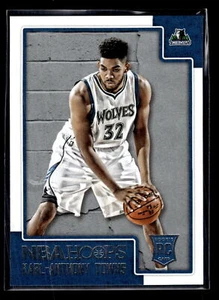 2015 Hoops #289 Karl-Anthony Towns novato como nuevo + nuevo - Imagen 1 de 2