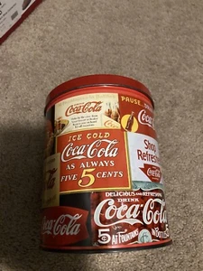 COCA COLA, TIN WITH PUZZLE - Picture 1 of 3