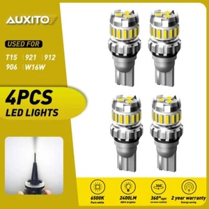 AUXITO LED Backup Reverse Light Bulbs 921 912 T15 Super Bright Canbus Error Free - Bild 1 von 8